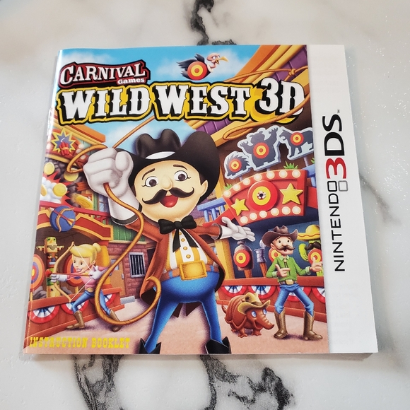 Carnival Games: Wild West Nintendo 3DS Video Game  *TESTED* - Picture 6 of 9